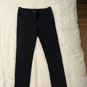 black trousers